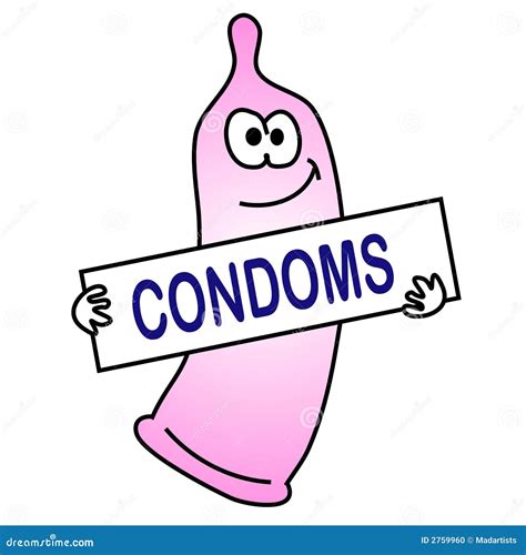 condom cartoon